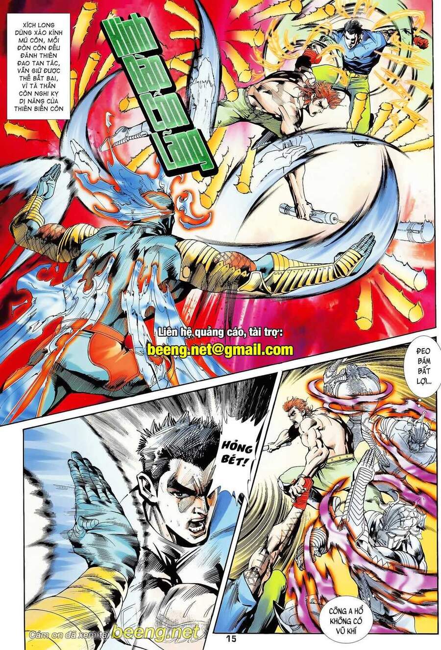 Truyện Tranh Long Hổ 5 Thế trang 8