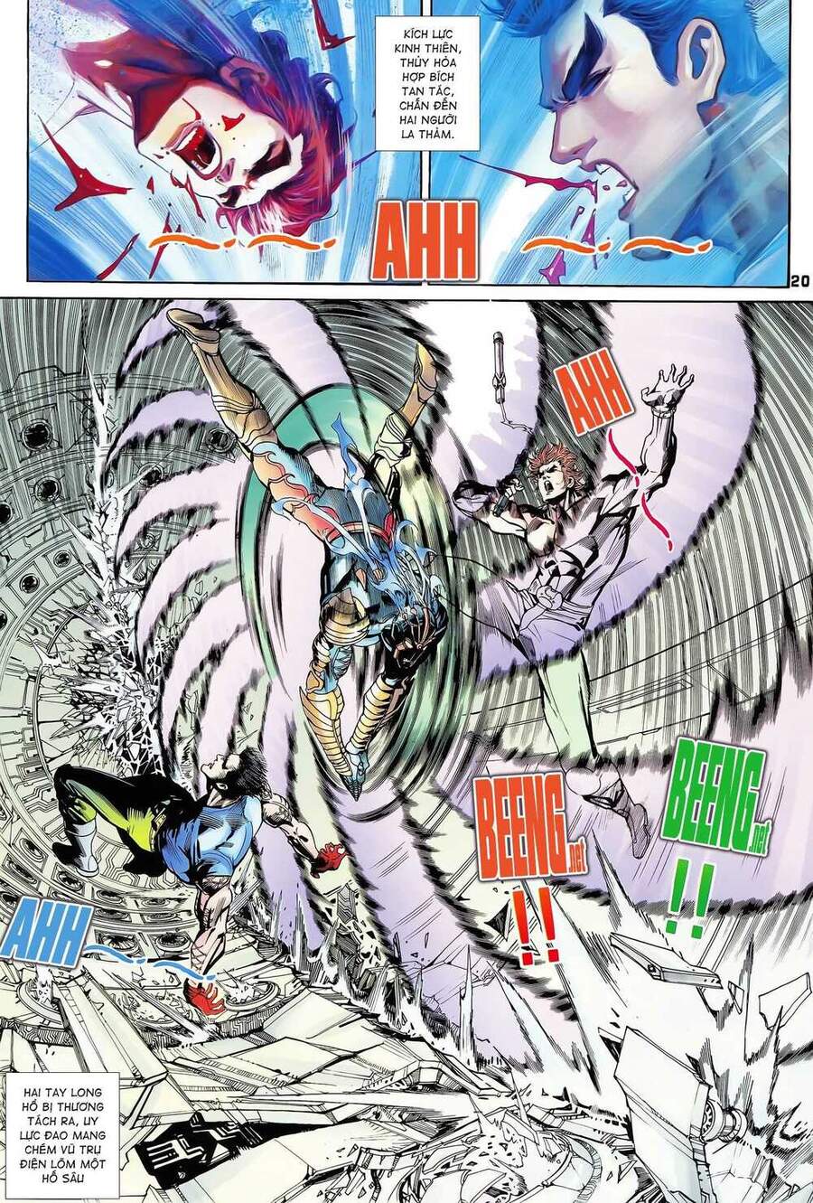 Truyện Tranh Long Hổ 5 Thế trang 8