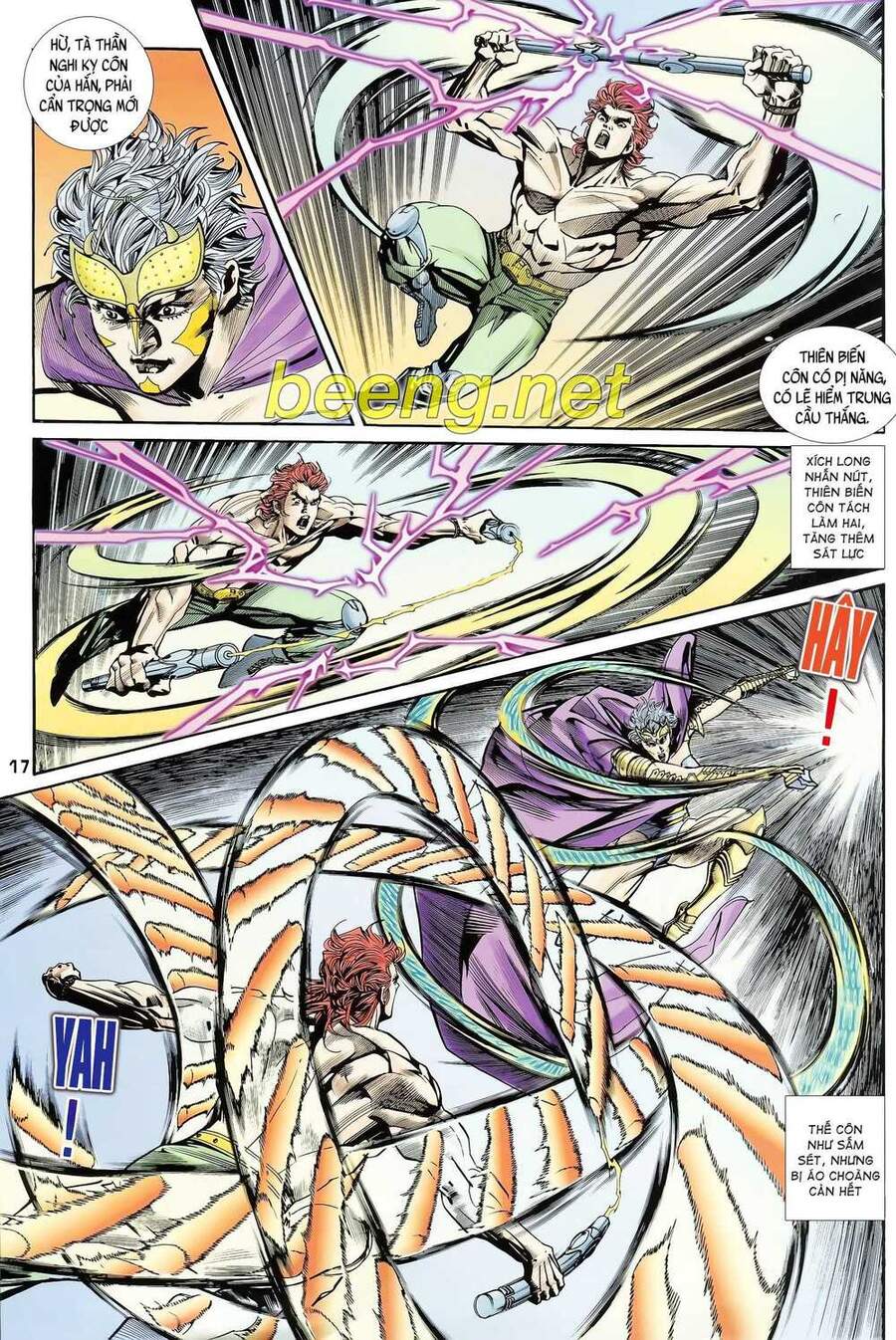 Truyện Tranh Long Hổ 5 Thế trang 8