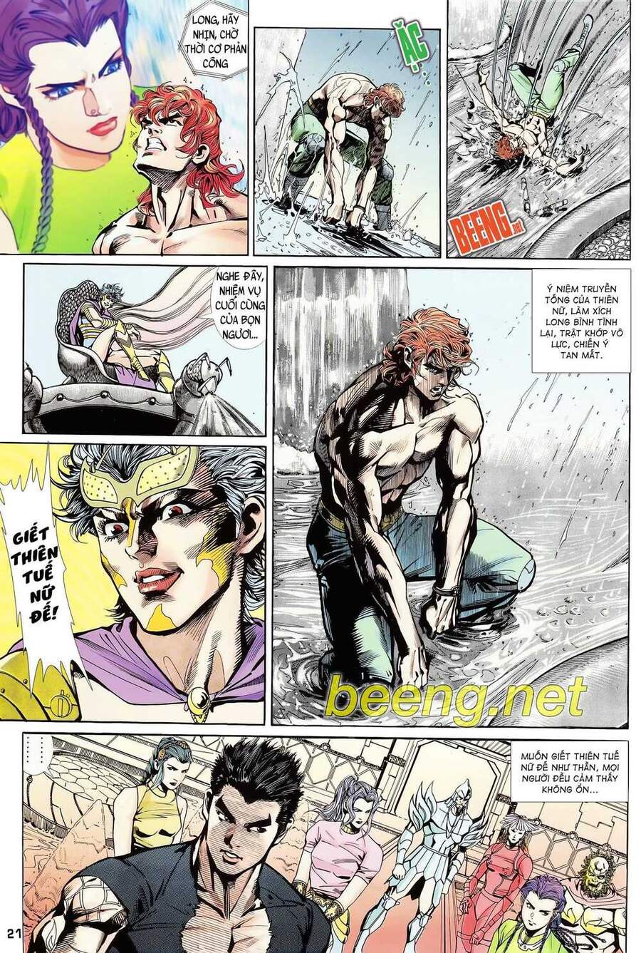 Truyện Tranh Long Hổ 5 Thế trang 8