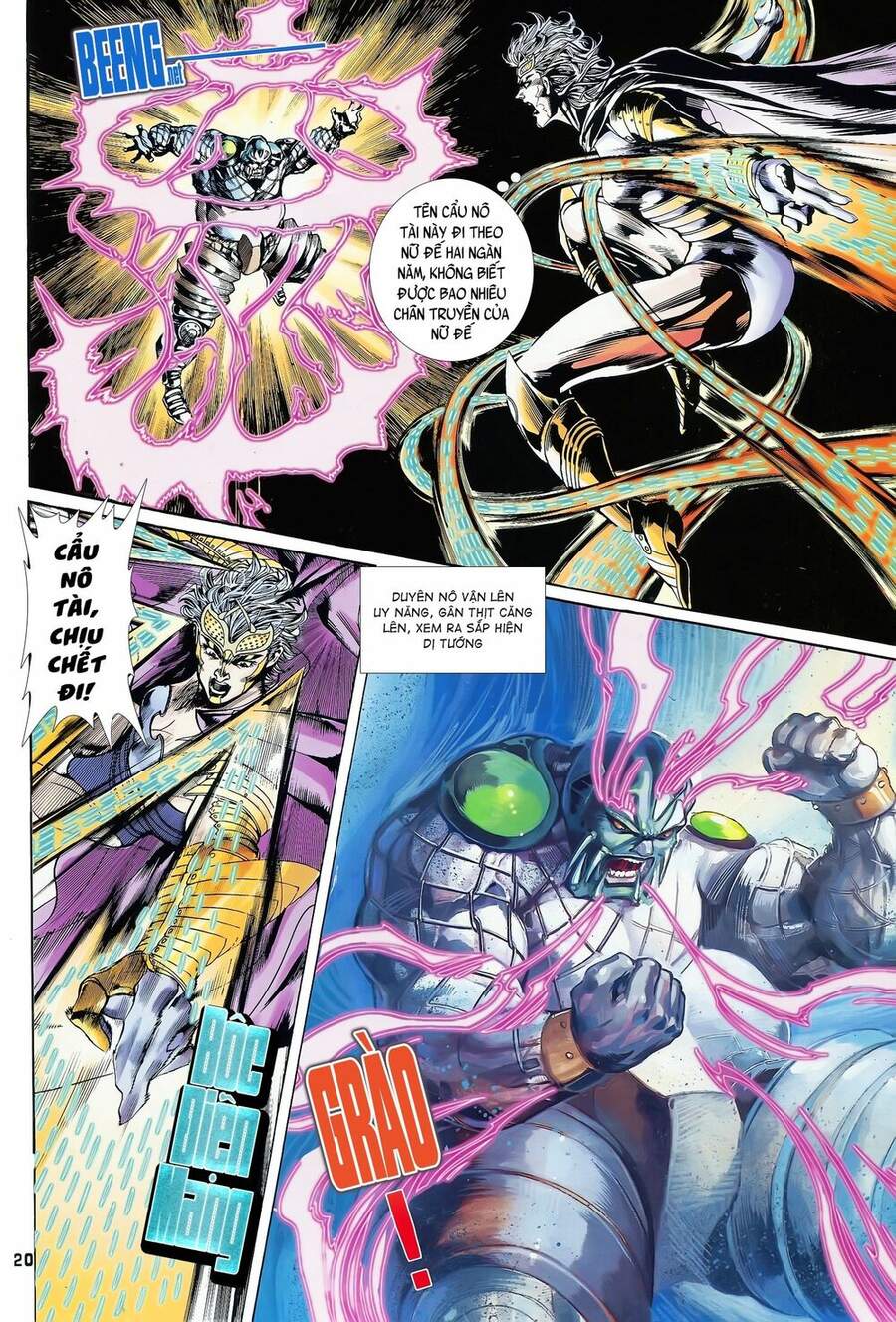 Truyện Tranh Long Hổ 5 Thế trang 8