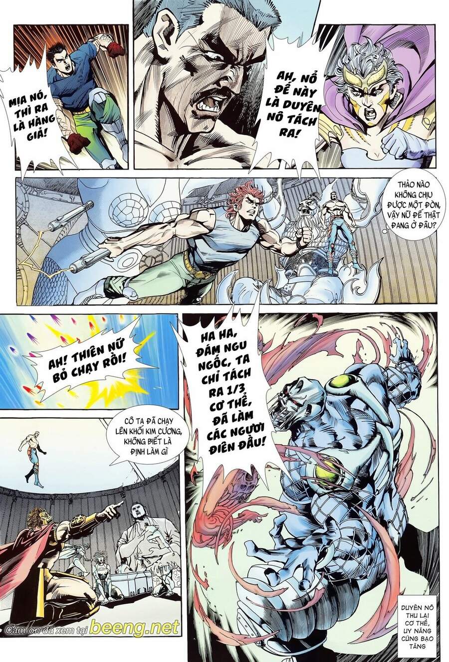 Truyện Tranh Long Hổ 5 Thế trang 8