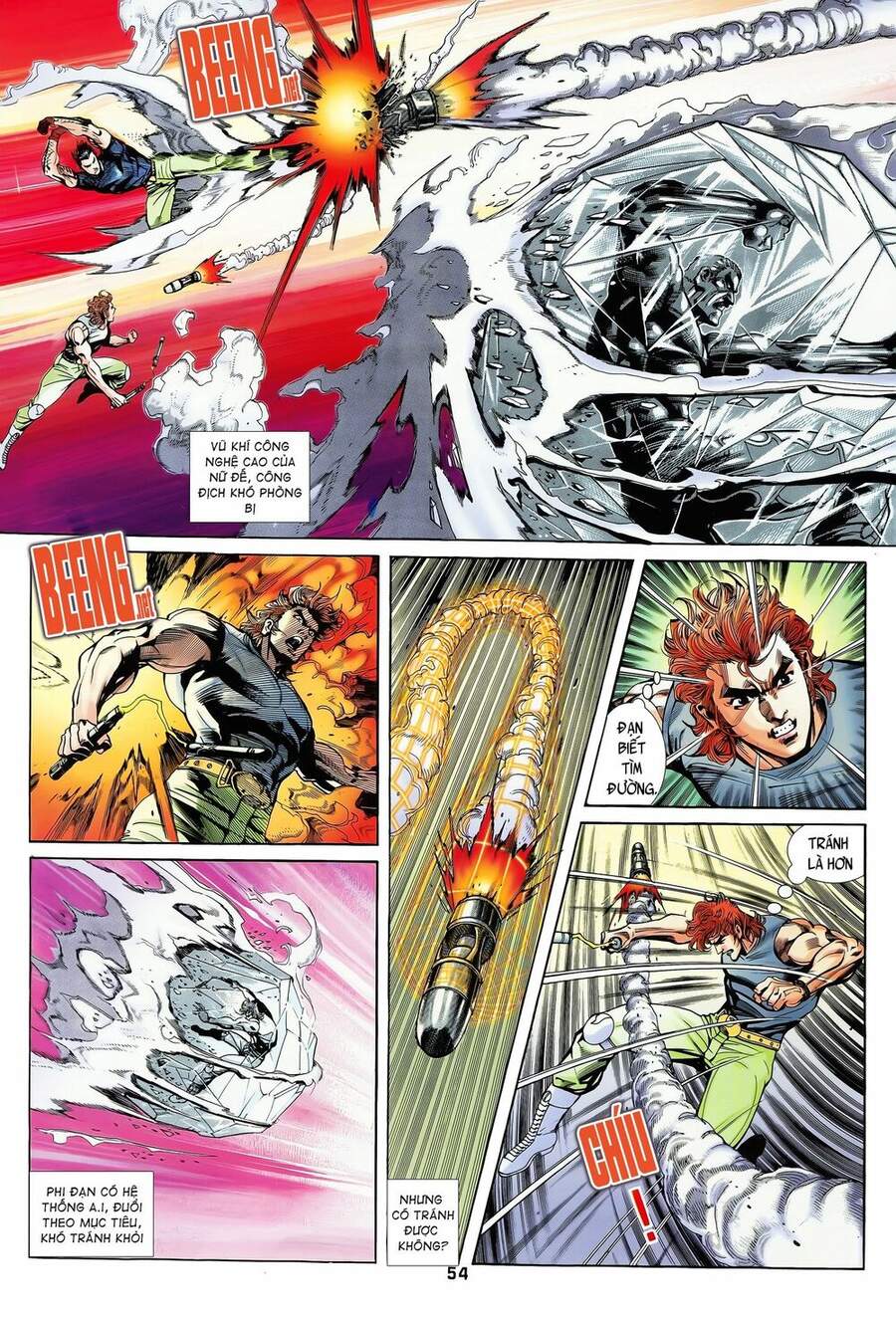 Truyện Tranh Long Hổ 5 Thế trang 8