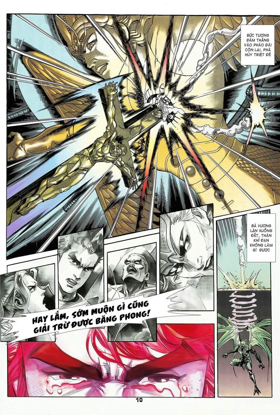 Truyện Tranh Long Hổ 5 Thế trang 8