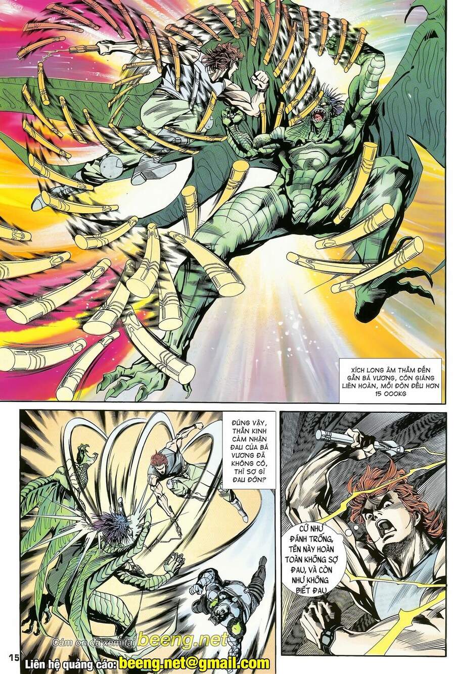 Truyện Tranh Long Hổ 5 Thế trang 8