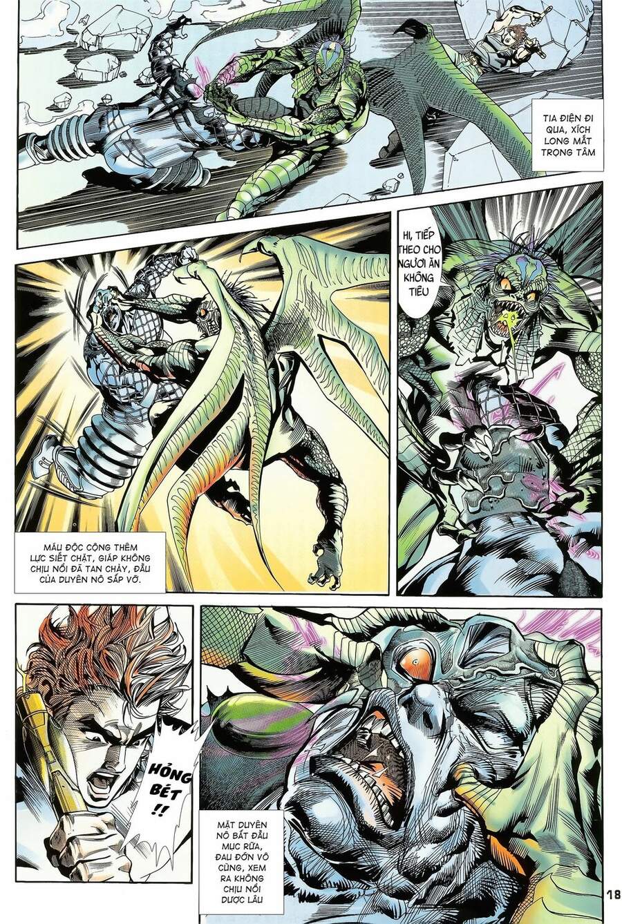 Truyện Tranh Long Hổ 5 Thế trang 8