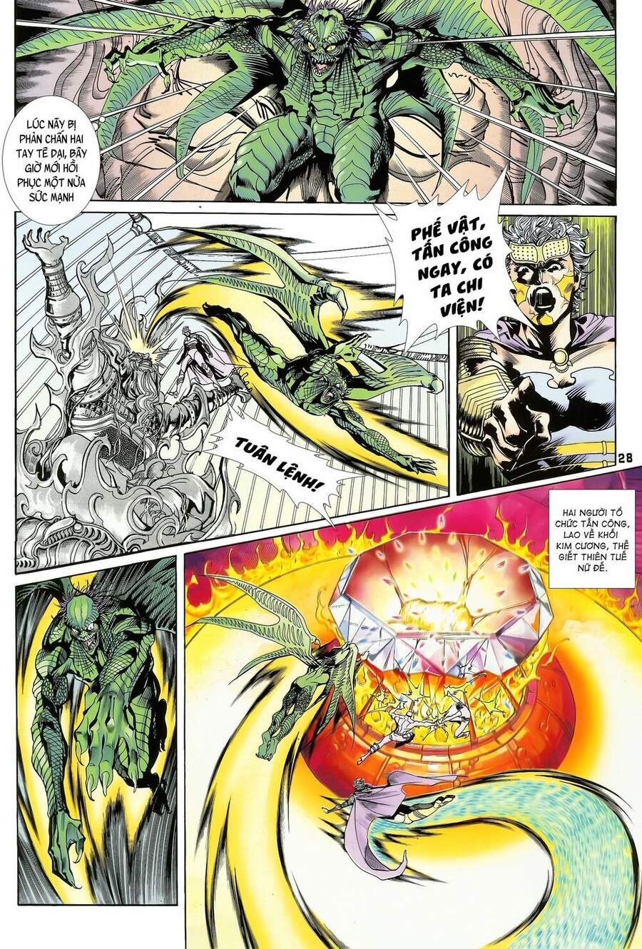 Truyện Tranh Long Hổ 5 Thế trang 8