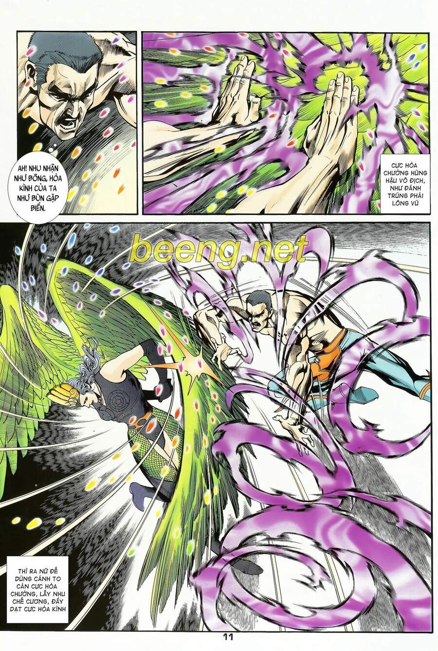 Truyện Tranh Long Hổ 5 Thế trang 8
