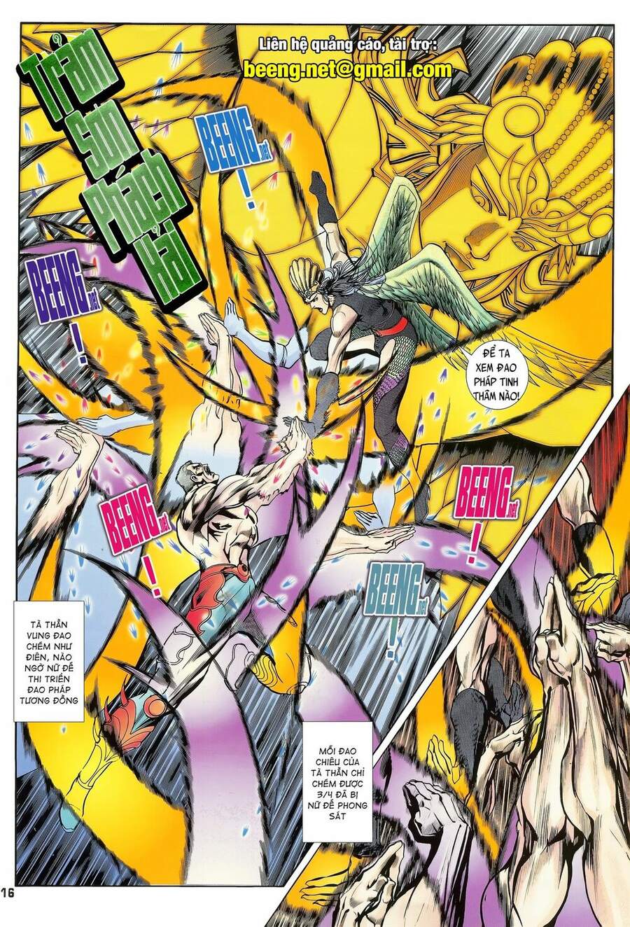 Truyện Tranh Long Hổ 5 Thế trang 8