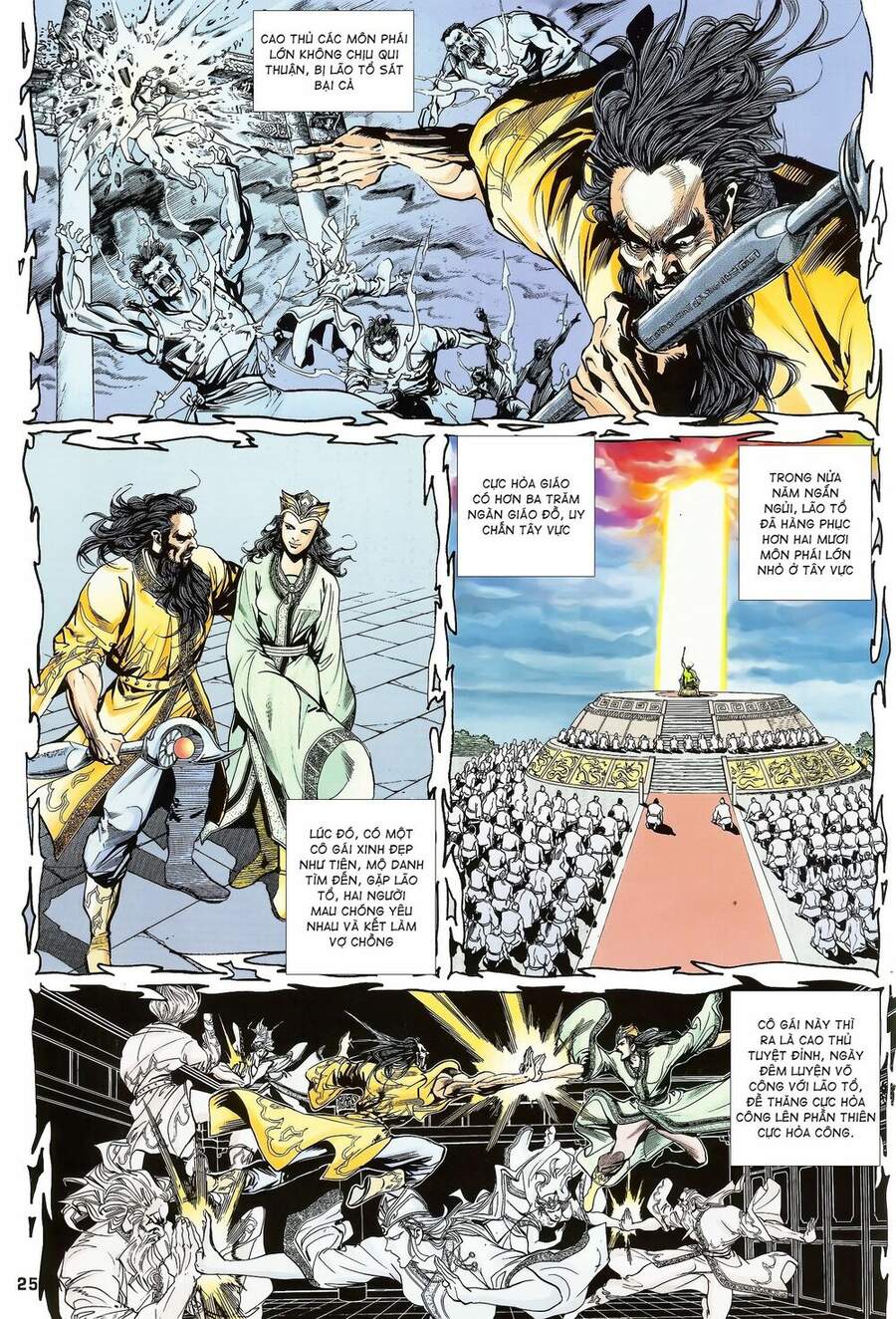 Truyện Tranh Long Hổ 5 Thế trang 8