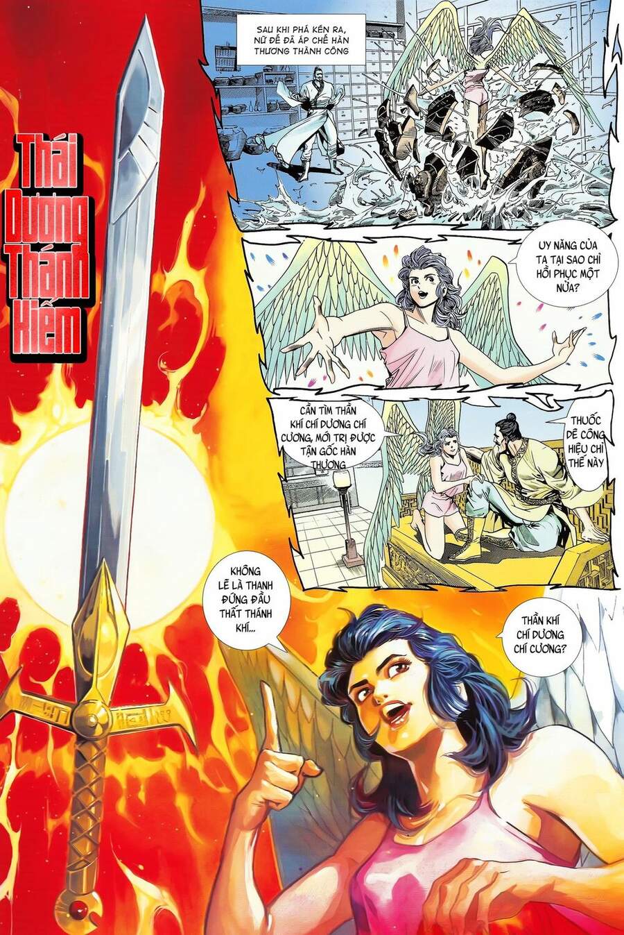 Truyện Tranh Long Hổ 5 Thế trang 8