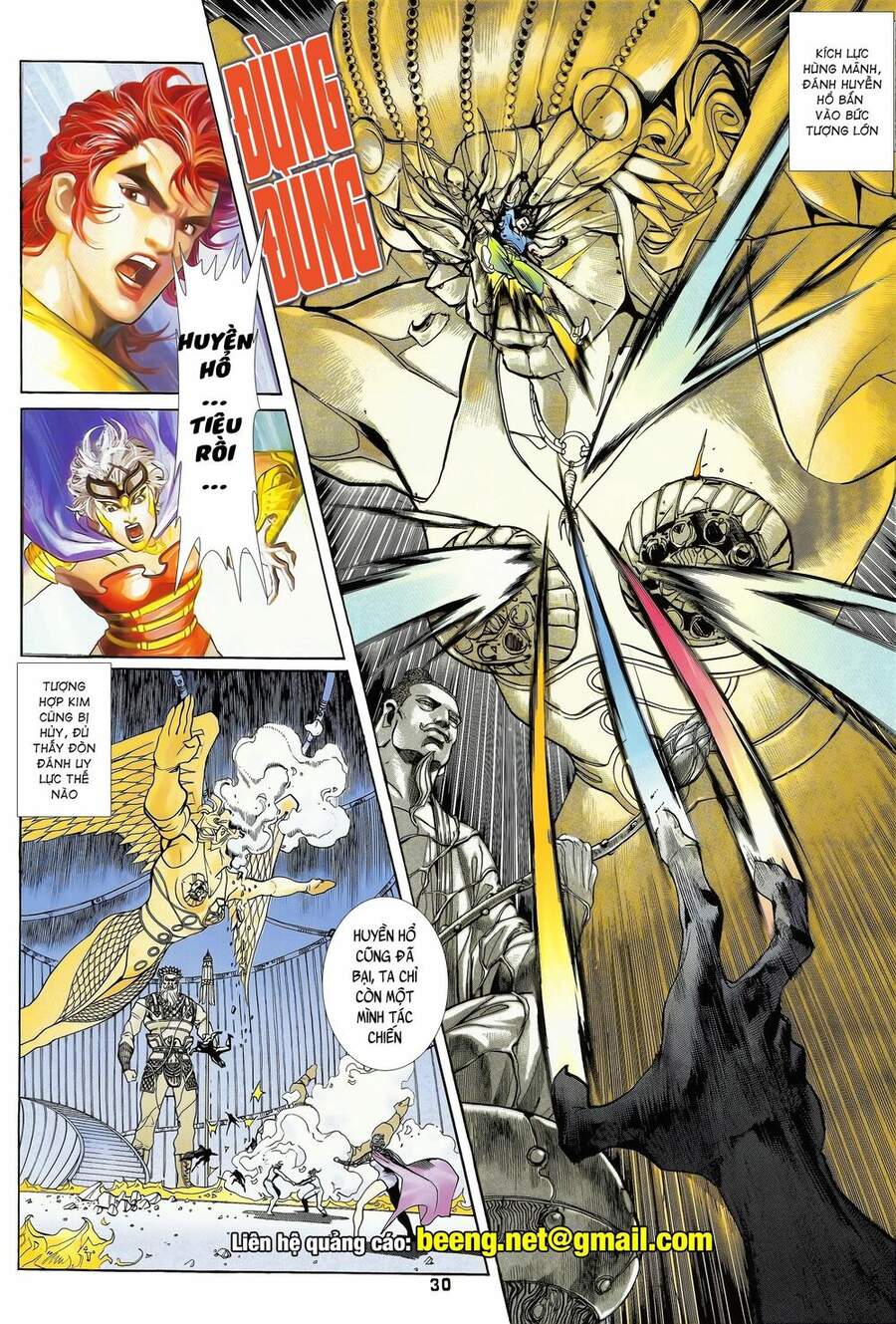 Truyện Tranh Long Hổ 5 Thế trang 8
