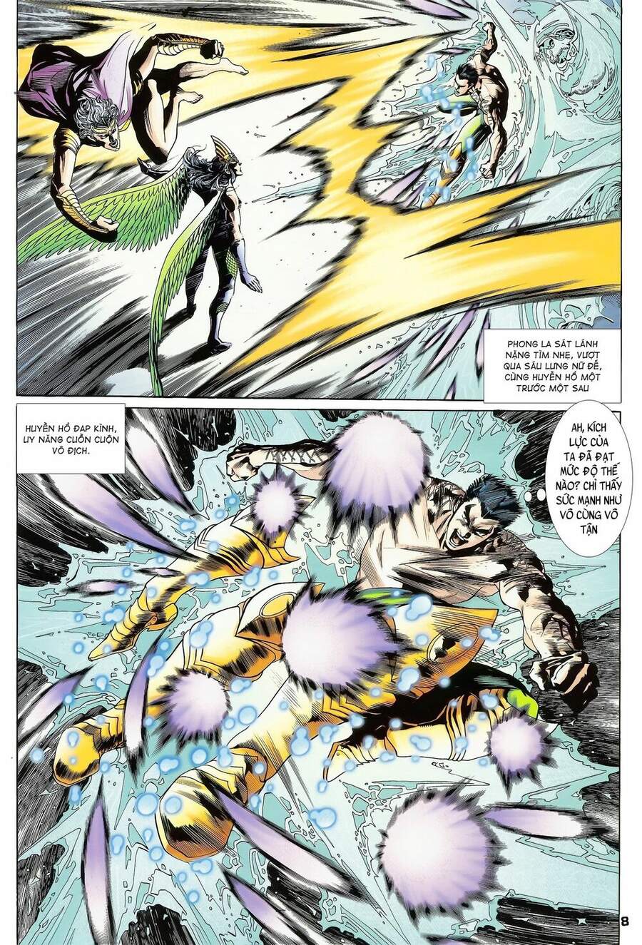 Truyện Tranh Long Hổ 5 Thế trang 8