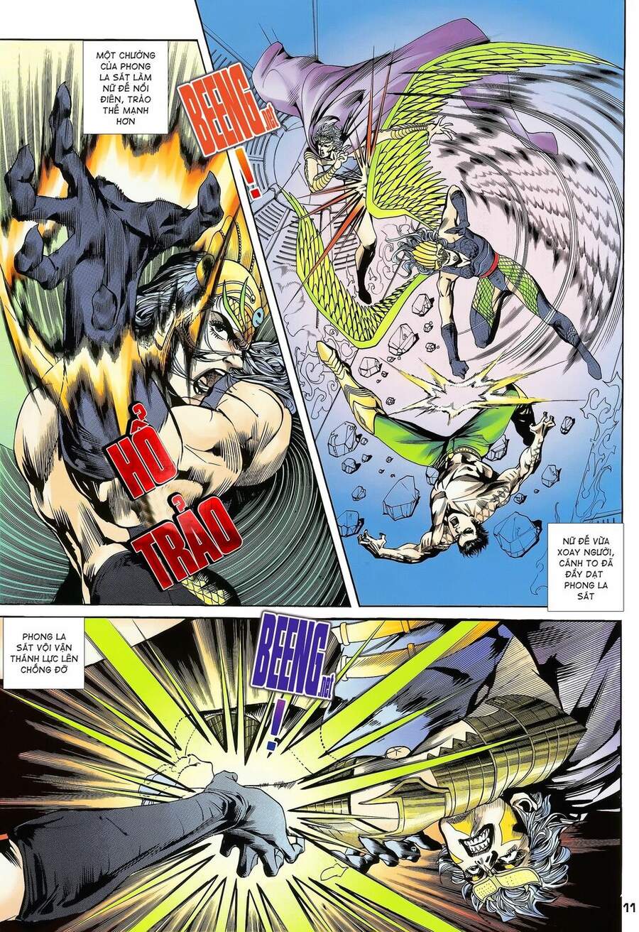 Truyện Tranh Long Hổ 5 Thế trang 8