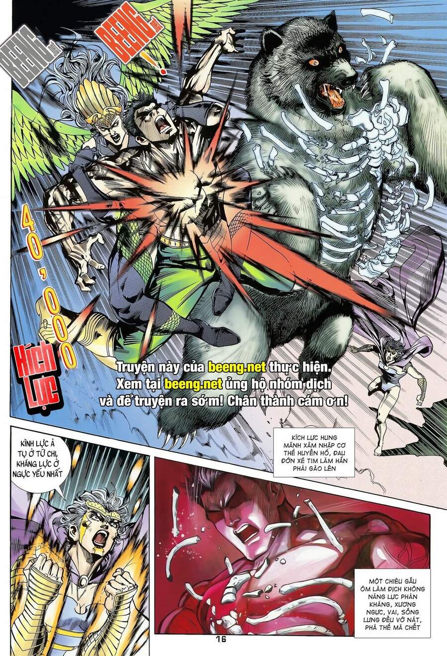 Truyện Tranh Long Hổ 5 Thế trang 8