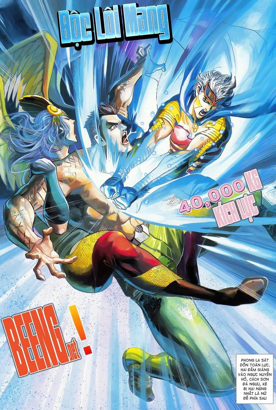 Truyện Tranh Long Hổ 5 Thế trang 8