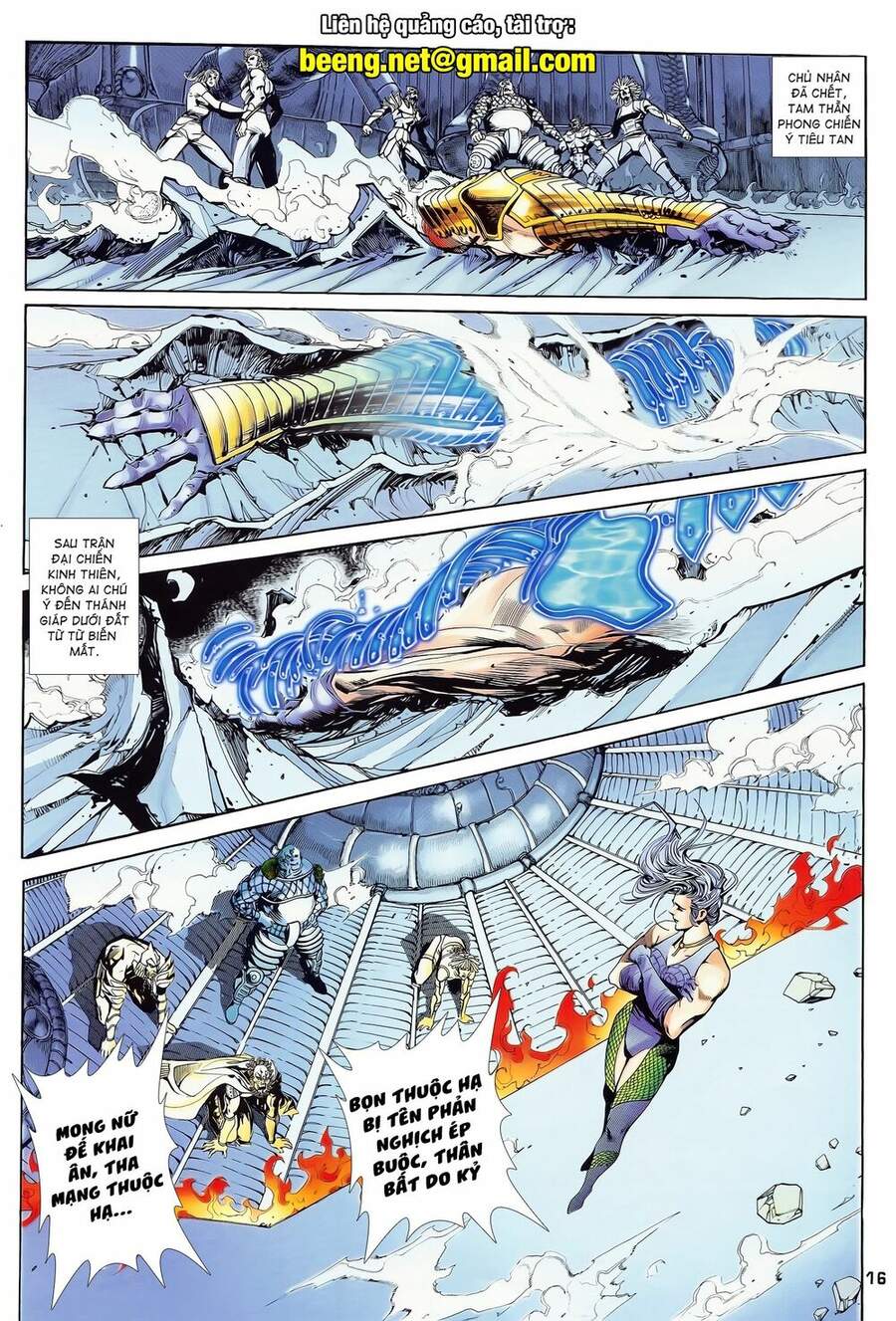 Truyện Tranh Long Hổ 5 Thế trang 8