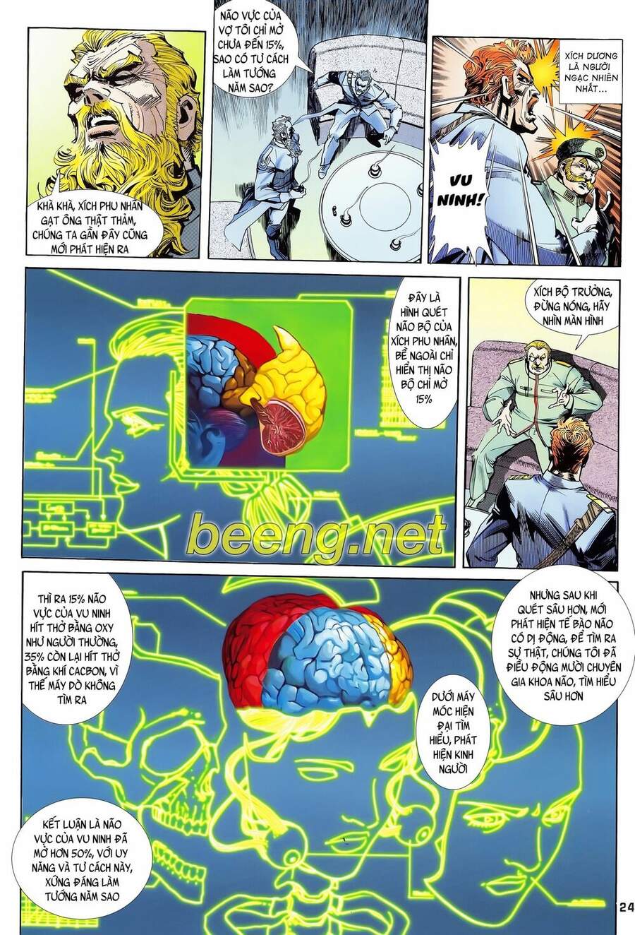 Truyện Tranh Long Hổ 5 Thế trang 8