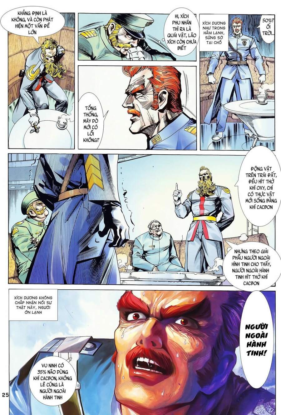 Truyện Tranh Long Hổ 5 Thế trang 8