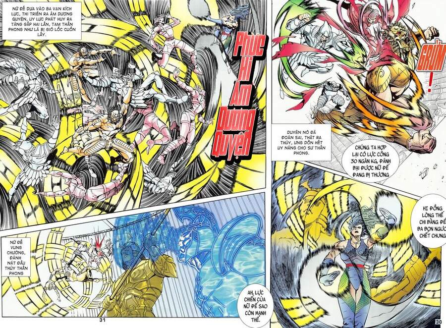 Truyện Tranh Long Hổ 5 Thế trang 8