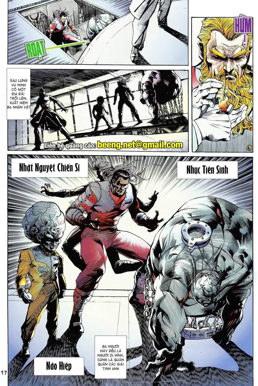 Truyện Tranh Long Hổ 5 Thế trang 8