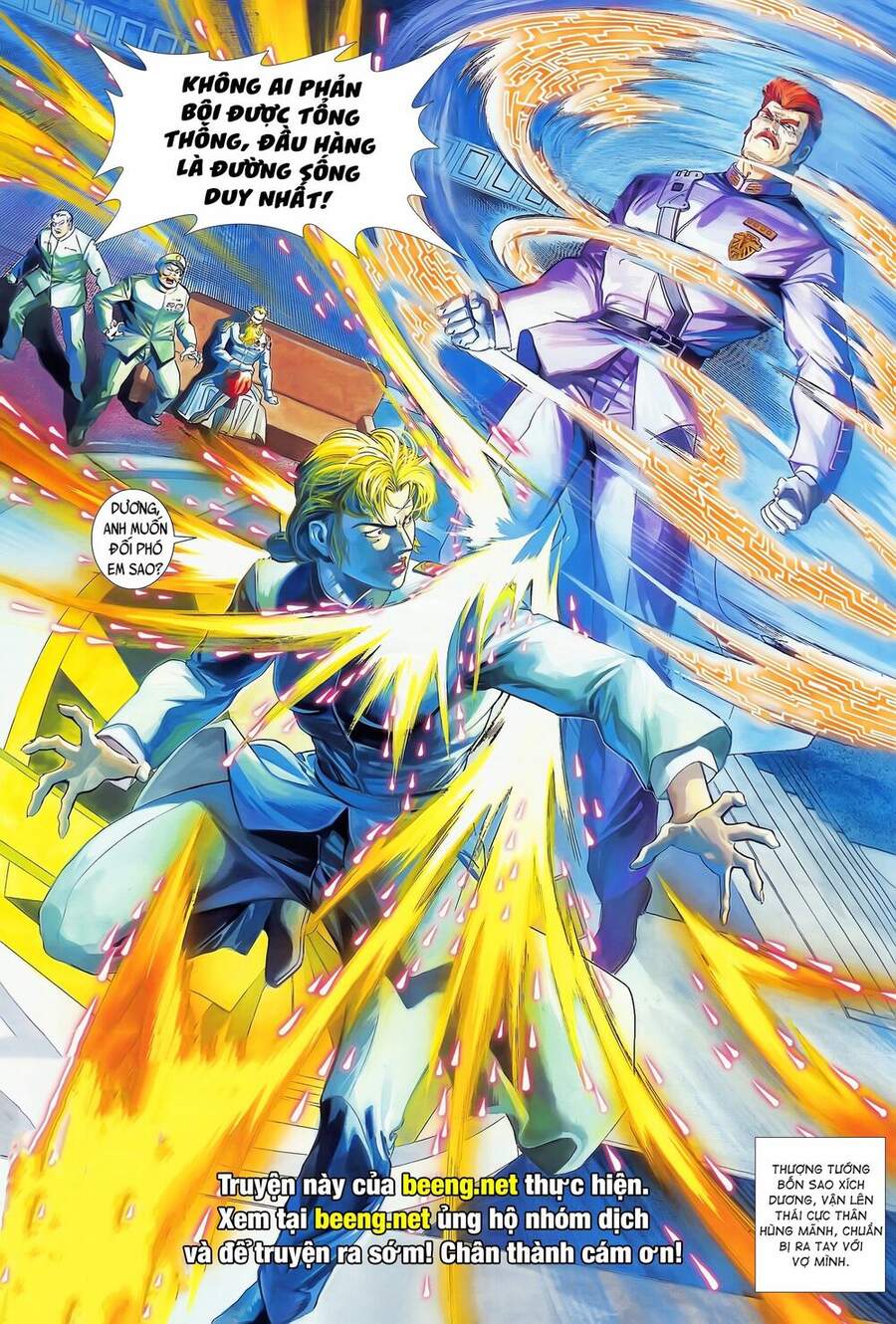 Truyện Tranh Long Hổ 5 Thế trang 8