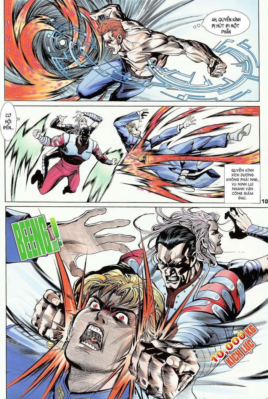 Truyện Tranh Long Hổ 5 Thế trang 8