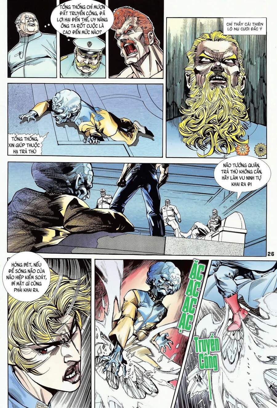 Truyện Tranh Long Hổ 5 Thế trang 8