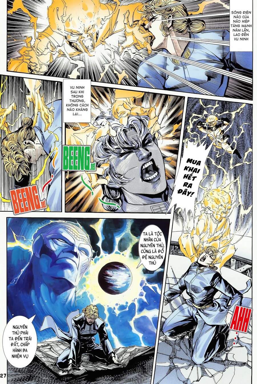 Truyện Tranh Long Hổ 5 Thế trang 8