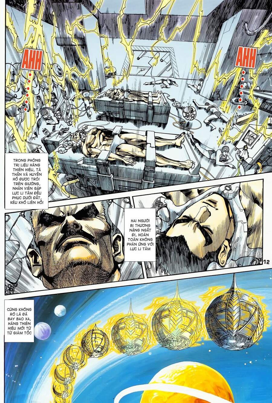 Truyện Tranh Long Hổ 5 Thế trang 8