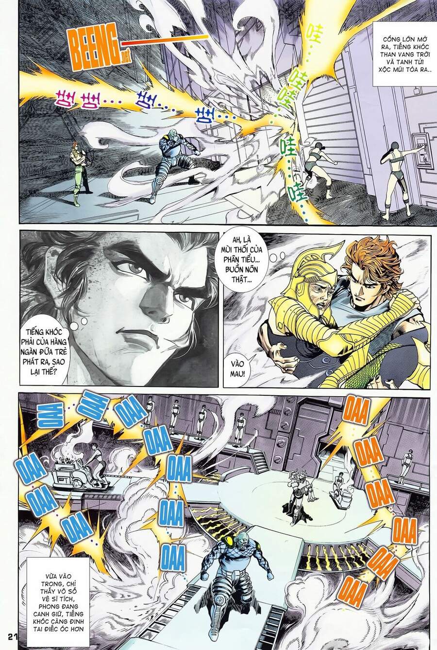 Truyện Tranh Long Hổ 5 Thế trang 8