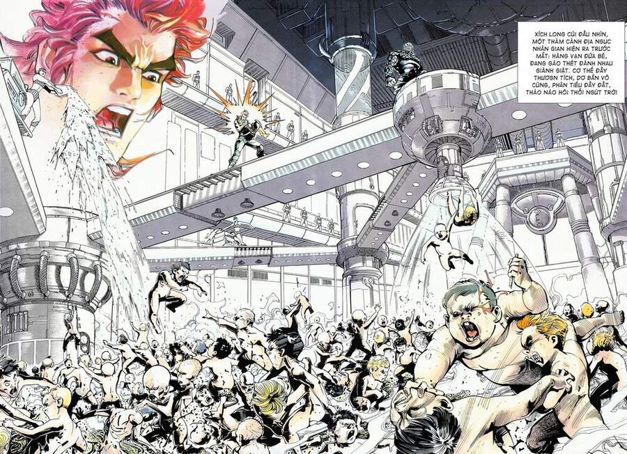 Truyện Tranh Long Hổ 5 Thế trang 8