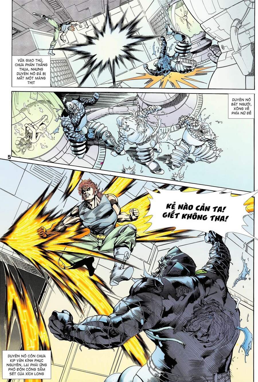 Truyện Tranh Long Hổ 5 Thế trang 8