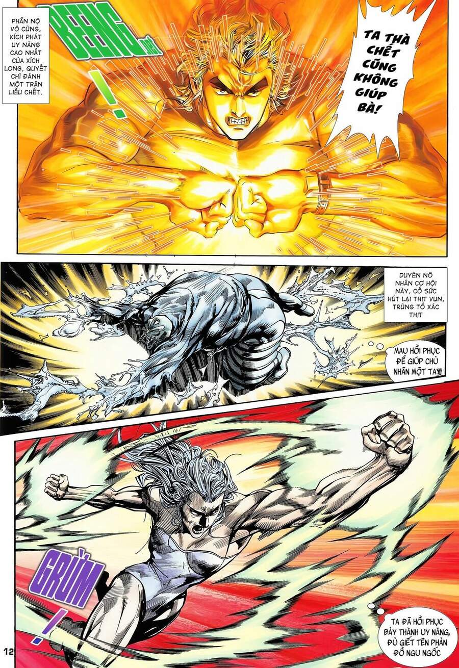 Truyện Tranh Long Hổ 5 Thế trang 8