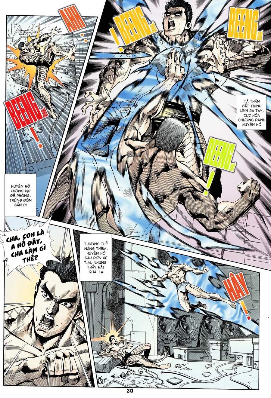 Truyện Tranh Long Hổ 5 Thế trang 8