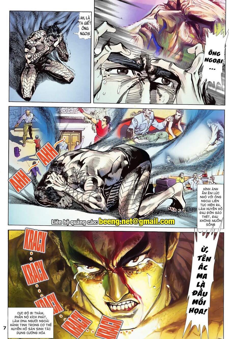 Truyện Tranh Long Hổ 5 Thế trang 8