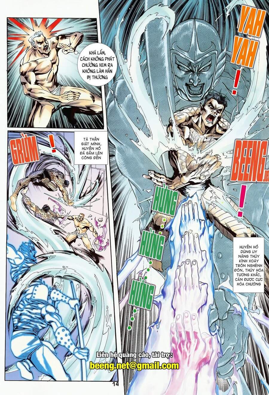 Truyện Tranh Long Hổ 5 Thế trang 8