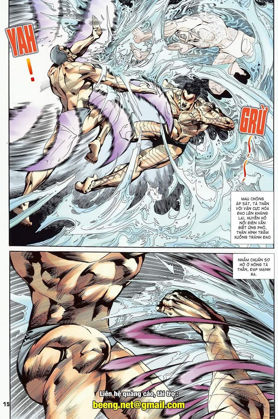 Truyện Tranh Long Hổ 5 Thế trang 8