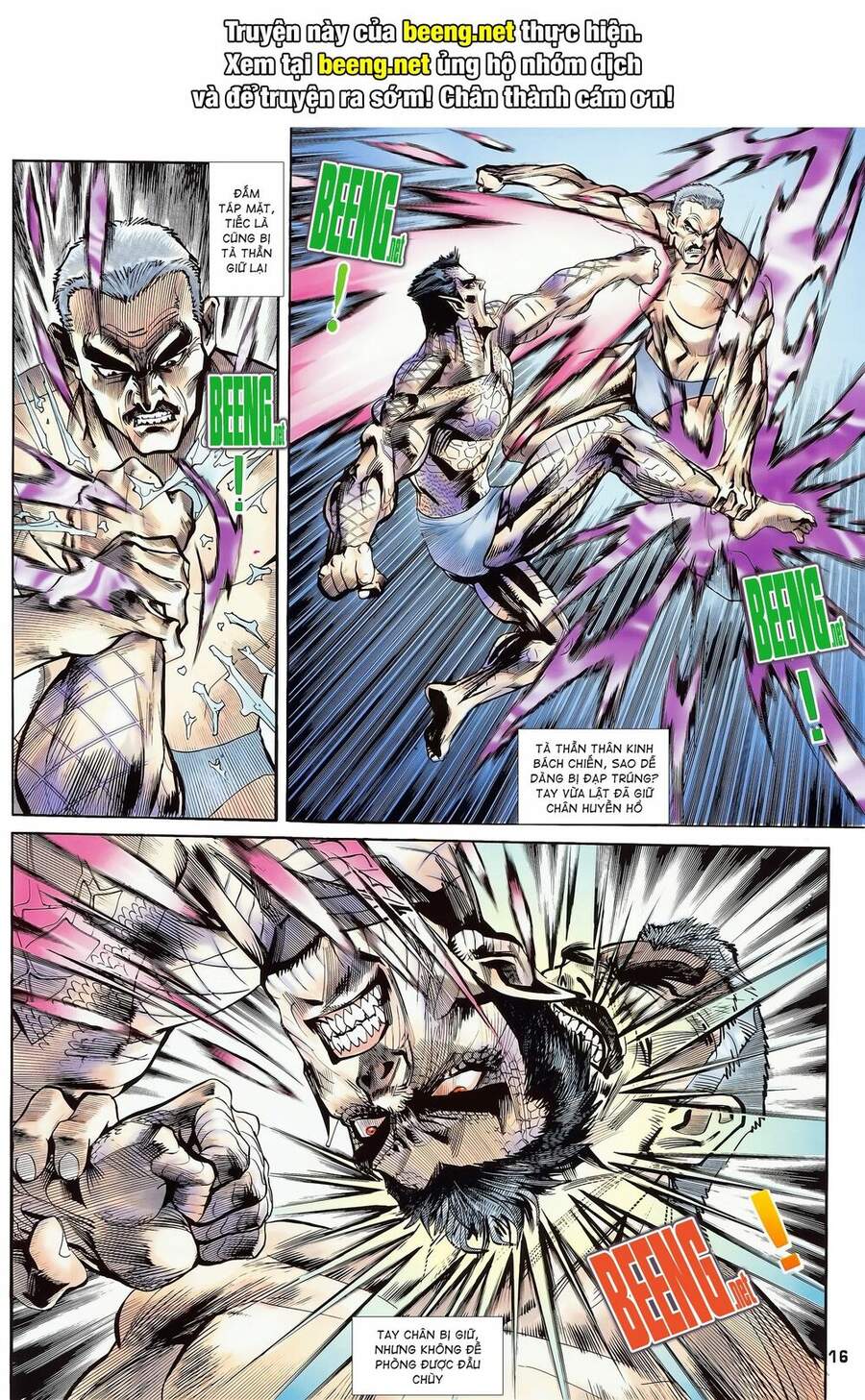 Truyện Tranh Long Hổ 5 Thế trang 8