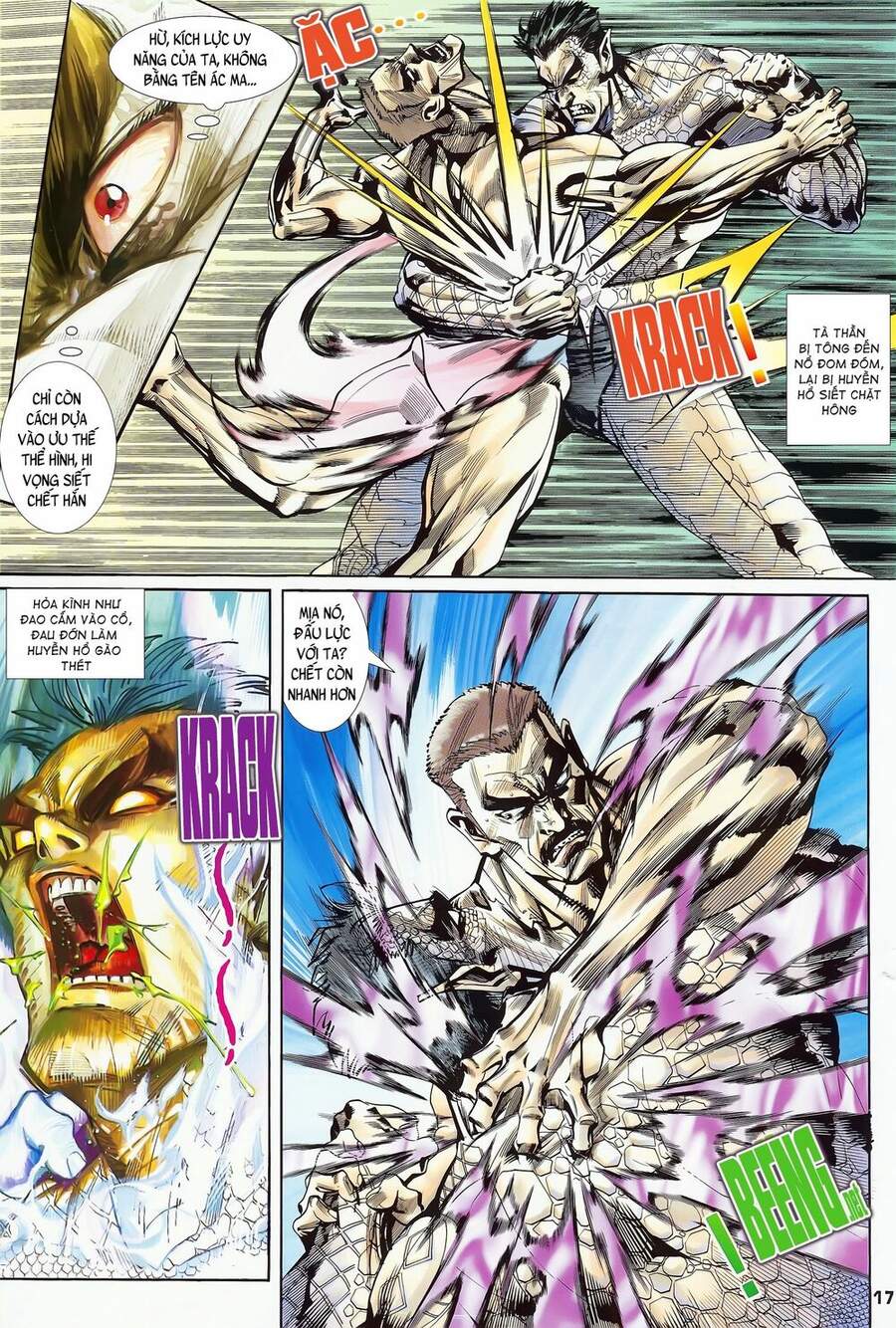 Truyện Tranh Long Hổ 5 Thế trang 8