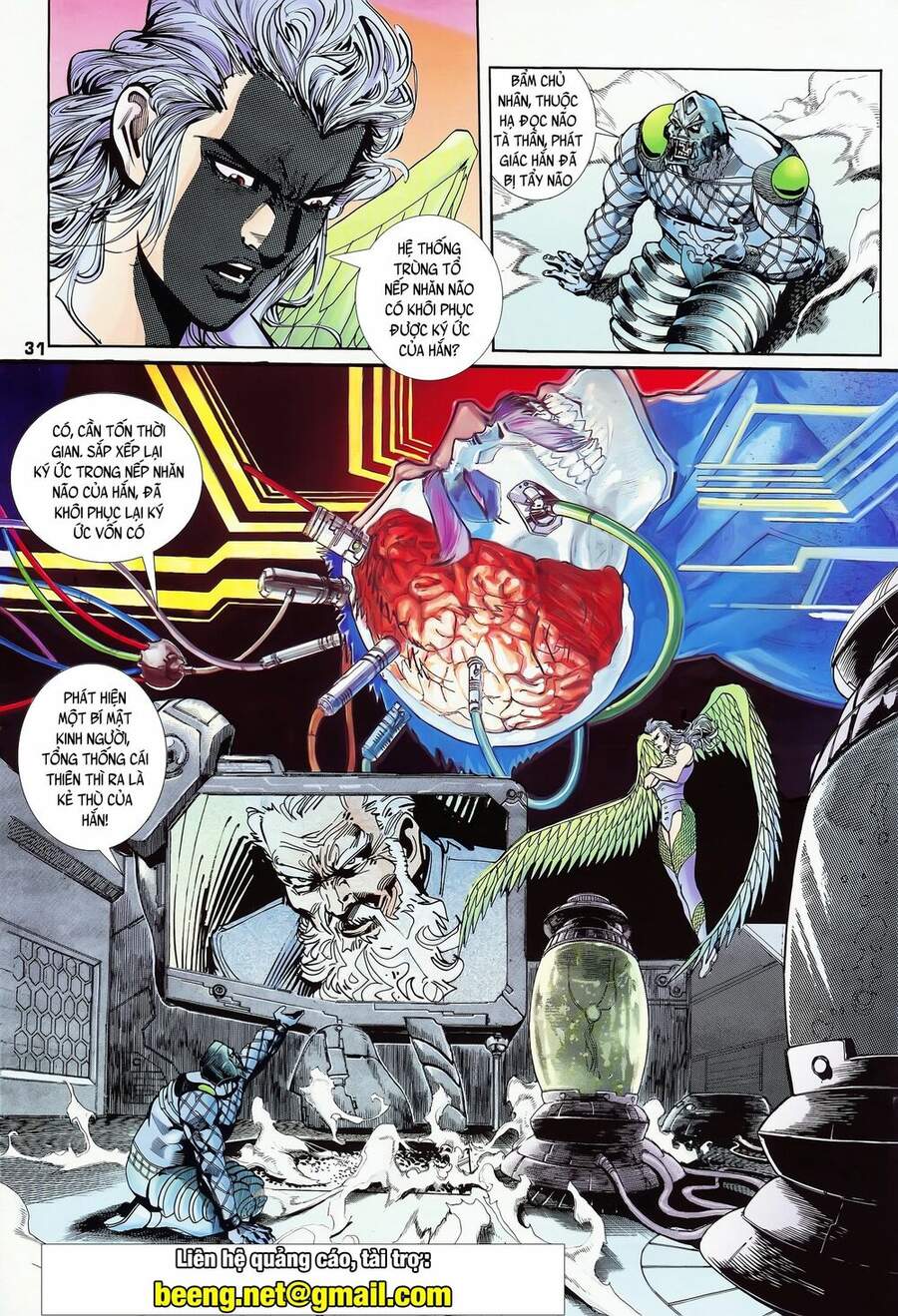 Truyện Tranh Long Hổ 5 Thế trang 8