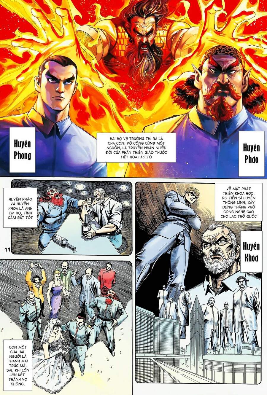 Truyện Tranh Long Hổ 5 Thế trang 8