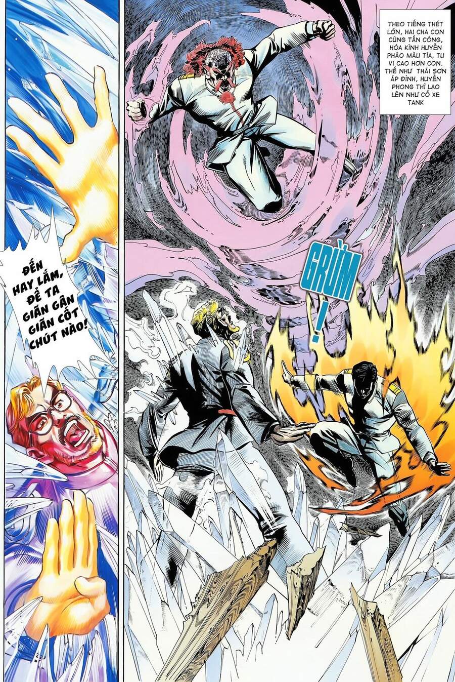 Truyện Tranh Long Hổ 5 Thế trang 8