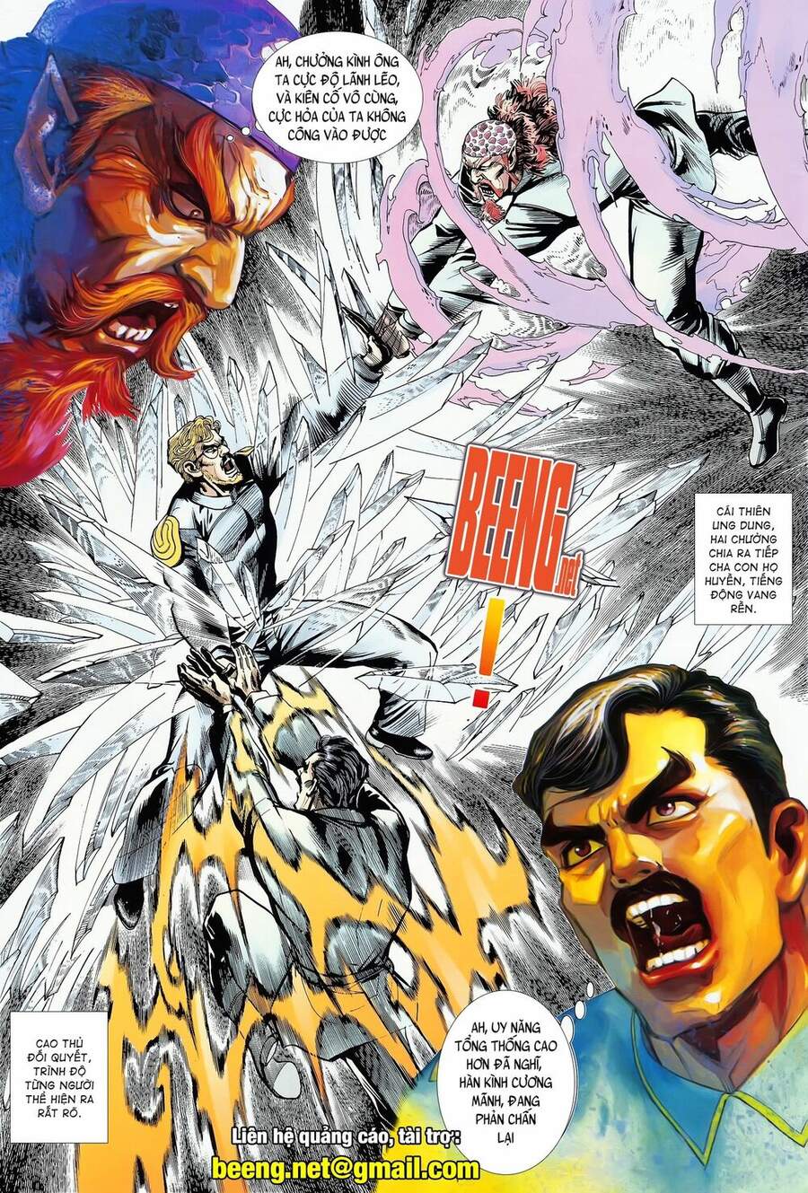 Truyện Tranh Long Hổ 5 Thế trang 8