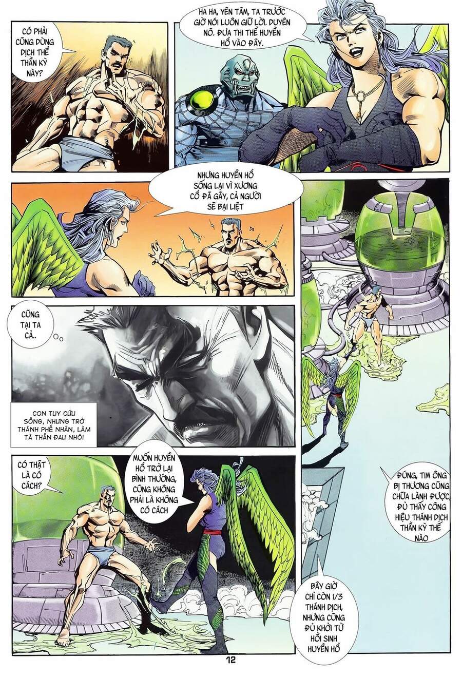 Truyện Tranh Long Hổ 5 Thế trang 8