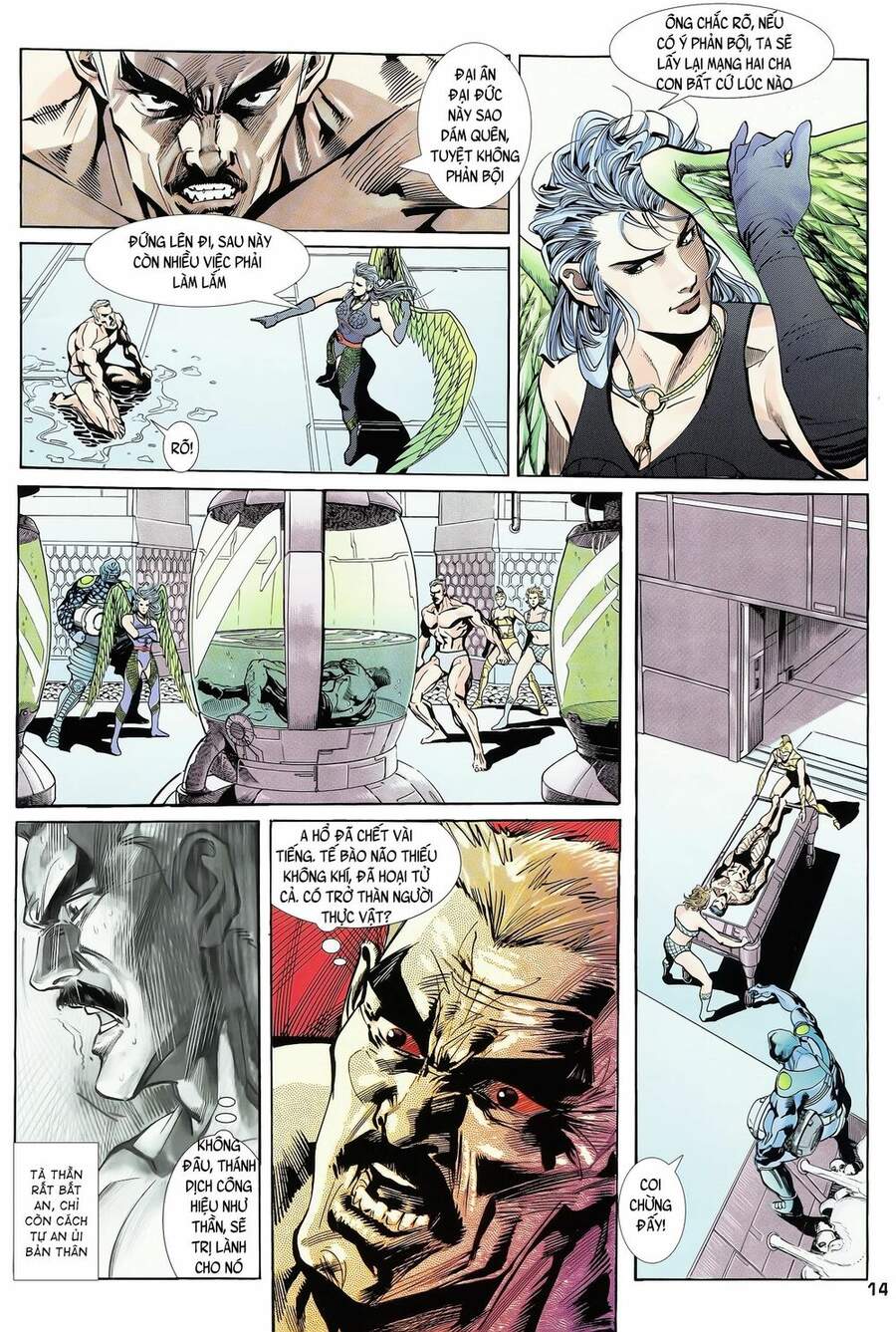 Truyện Tranh Long Hổ 5 Thế trang 8