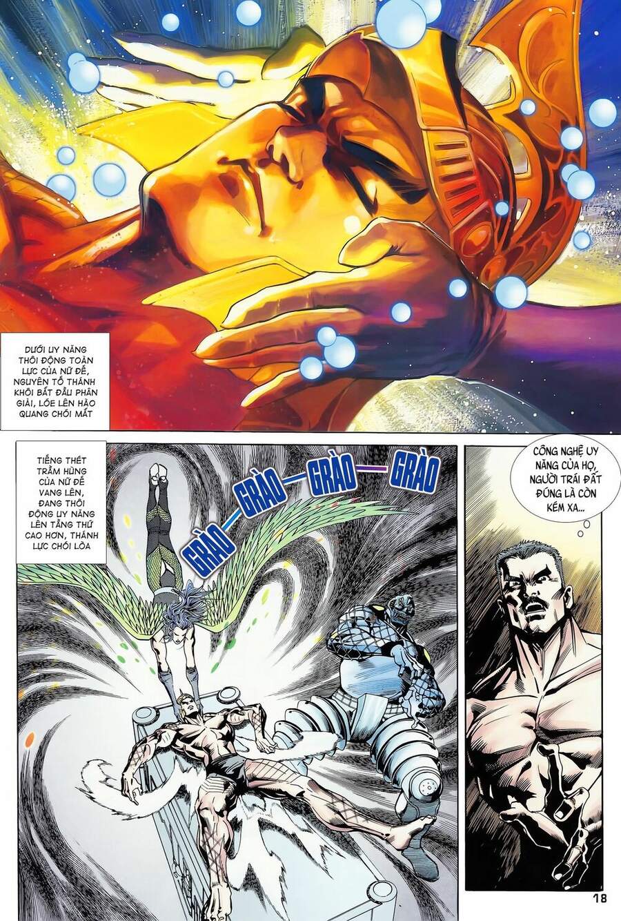 Truyện Tranh Long Hổ 5 Thế trang 8