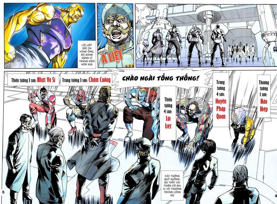 Truyện Tranh Long Hổ 5 Thế trang 8