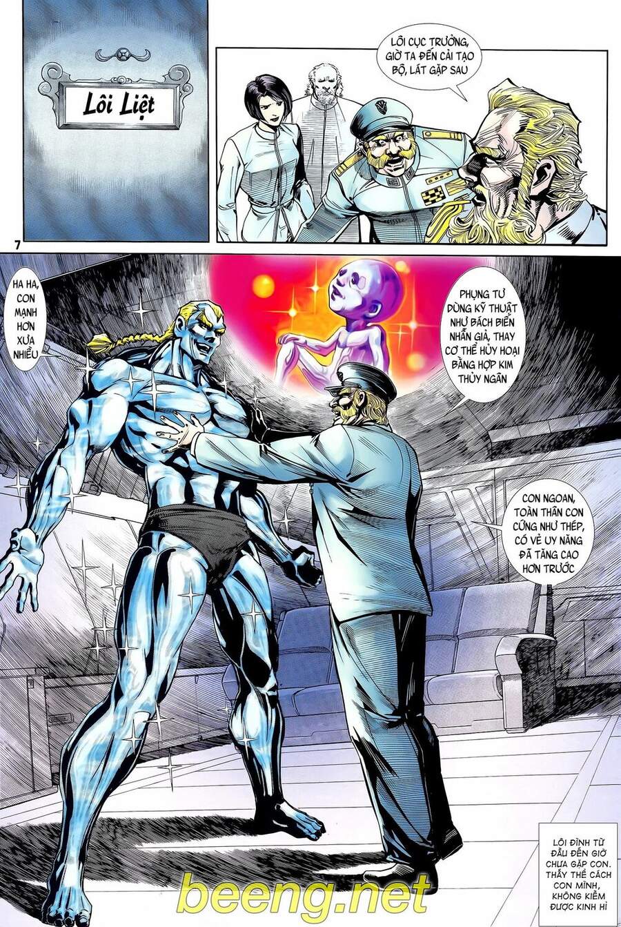 Truyện Tranh Long Hổ 5 Thế trang 8