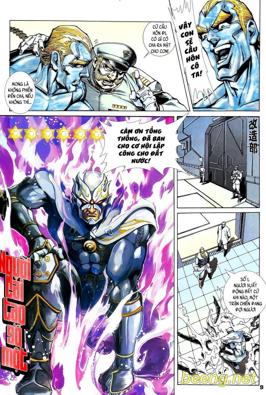 Truyện Tranh Long Hổ 5 Thế trang 8